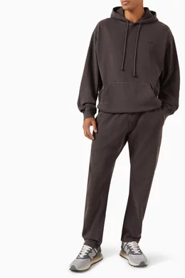Buy Kith Grey Crystal Wash Bleecker II Sweatpants in Cotton Interlock for Men Online Ounass Kuwait