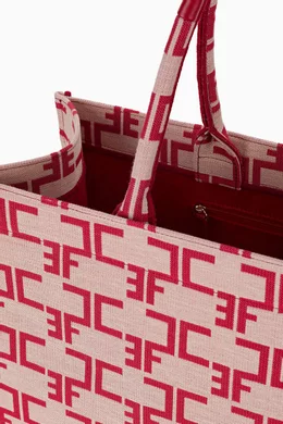 【関税・送料込み】ELISABETTA FRANCHI TOTES PINK TOTES Elisabetta Franchi Tote Bags in Pink | Lyst