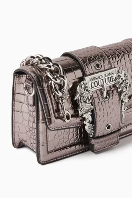 Buy Versace Jeans Couture Silver Sketch Couture Crossbody