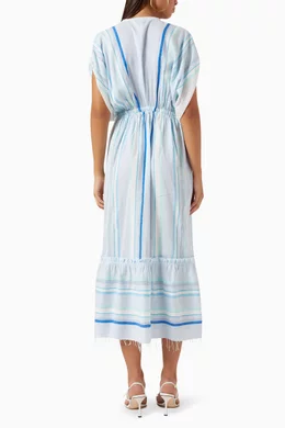 strapless open back dress Val Plunge Embellished Maxi Dress main image 1
