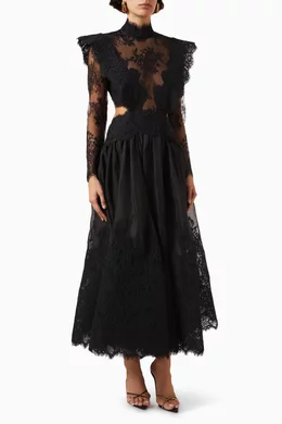 zimmermann black lace dress ZIMMERMANN main image 0
