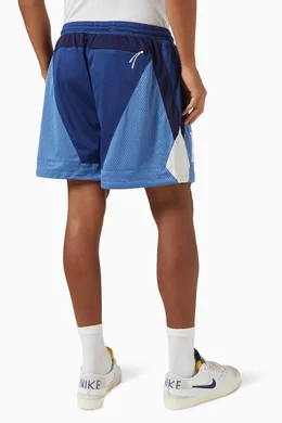 Mens Apparel Kith Turbo Mesh Short Buy Kith Blue Turbo Shorts In