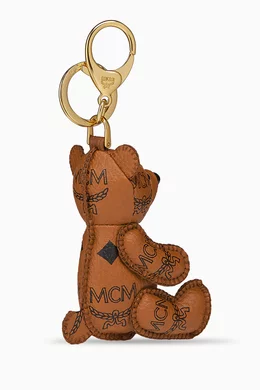 Mcm bear keychain deals
