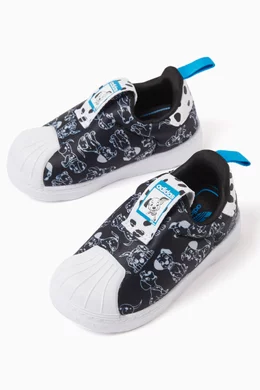 Buy adidas Black x Disney 101 Dalmatians Infant Superstar 360 Sneakers in  Lycra and Mesh for Boys Online | Ounass Kuwait