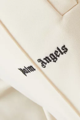Buy Palm Angels Neutral Flared Track Pants in Nylon for Men Online