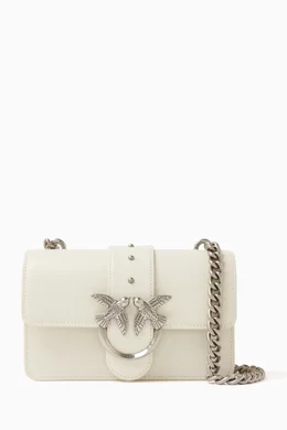Pinko Mini Love Bag White Buy PINKO White Mini Love One Bag In