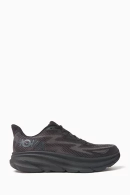 Buy Hoka Black Clifton Sneakers in Mesh for Men Online Ounass