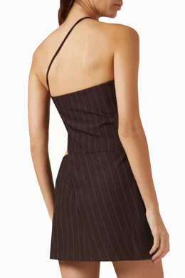 bec and bridge black one shoulder dress The Dreamer Asym Dress in Black - BEC + BRIDGE main image 1