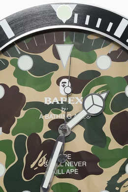BAPE エイプ ABC CAMO ウォールクロック 置き時計 BAPE エイプ ABC CAMO ウォールクロック 置き時計 - インテリア