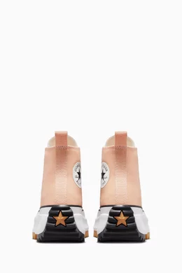 Buy Converse Pink Run Star Hike High-top Sneakers in Canvas for