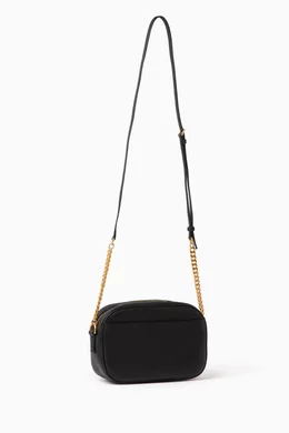 Buy Tory Burch Black McGraw Camera Bag in Pebbled Leather for Women Online Ounass Kuwait