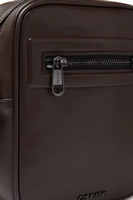 Buy Calvin Klein Brown Small Crossbody Reporter Bag for Men Online