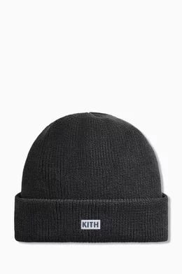 Kith classic logo beanie discount
