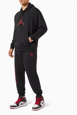 Buy Jordan Black Jordan Essentials Holiday Hoodie in Cotton Fleece