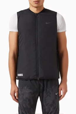 Nike Therma Fit Nike Running Padded Gilet NIKE RUNNING Repel Slim