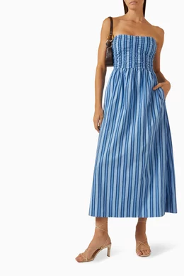 long sleeve low cut midi dress Shapewear V-Neck Ruched Bodycon Midi Dress | Long Sleeve