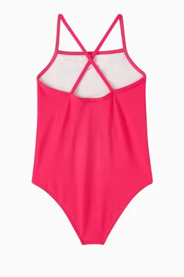 Pink gucci one piece swimsuit hotsell