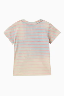 Buy Gucci Multicolour x Peter Rabbit Printed T-shirt in Cotton for