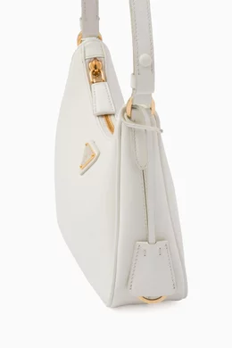 White prada mini bag best sale
