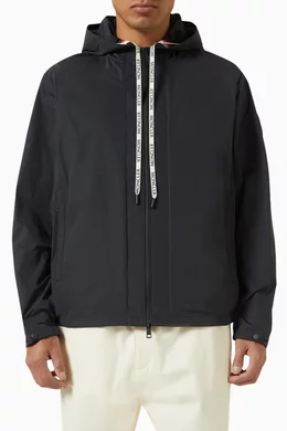 Buy Moncler Black Carles Hooded Jacket for Men Online Ounass Kuwait