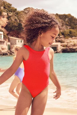Baby red swimsuit sales