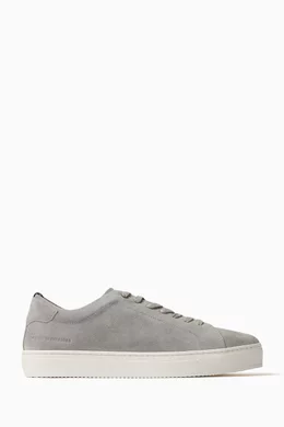 Tommy hilfiger suede sneakers on sale