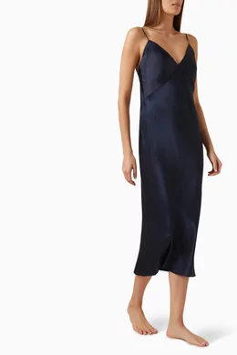 Olivia von halle slip dress online