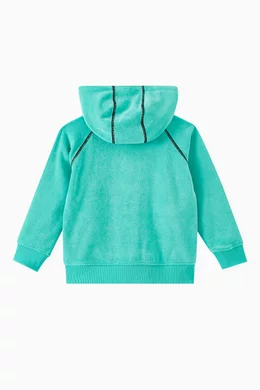 Deals Burberry Burberry Hoodie Kids Green Buy Burberry Green Zip