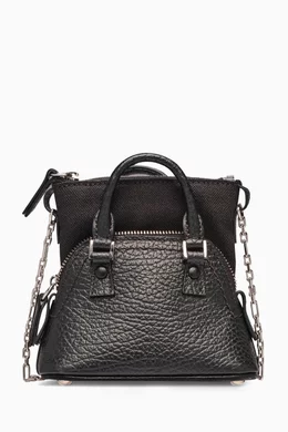 【MAISON MARGIELA】5AC MICRO SHOULDER BAG Maison Margiela 5AC Classique Micro Bag - Feuille Luxury