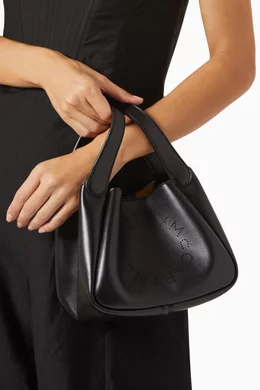 Double Top Handle Bag in Eco Alter Nappa