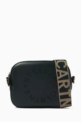 Stella mccartney logo camera bag online