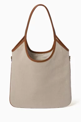 Miu miu canvas tote hot sale