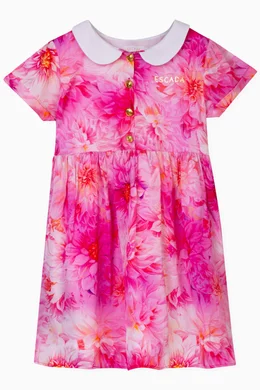 Escada floral dress hotsell