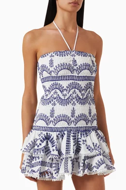 clearman's blue cheese dressing recipe Cara Cara Margarita Hudson Scarf Drop Wiast Midi Dress