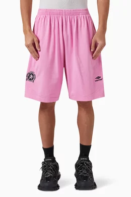 パンツ 20ss BALENCIAGA FOOTBALL SHORTS Balenciaga Soccer Baggy Shorts in Black for Men | Lyst