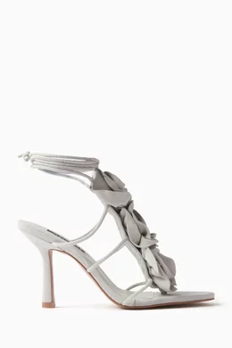 Grey lace up sandals new arrivals