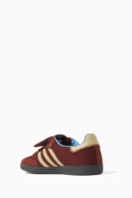 adidas gazelle silver green womens Adidas Samba Nylon Wales Bonner Cream White