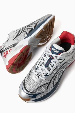 Buy Puma Grey Velophasis Phased Sneakers in Mesh for Men Online