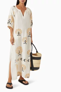 Peacocks linen dresses store