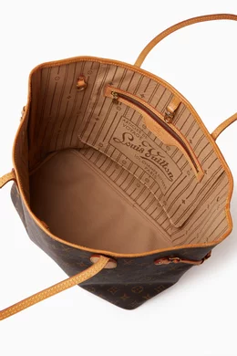 Buy Louis Vuitton Pre-Loved Brown Neverfull MM Tote Bag in