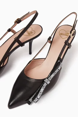 Moschino slingback shop