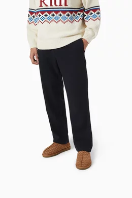 Shearling Slippers Kith Slippers Mens Buy Kith Neutral Monogram