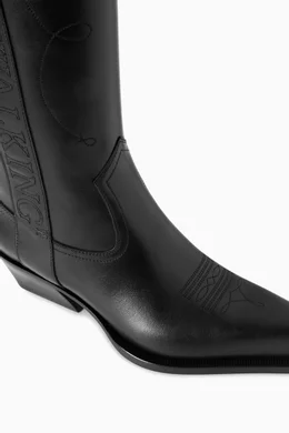 Valentino texan boots on sale