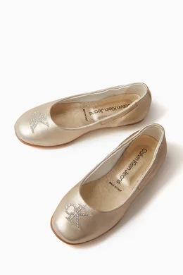 Calvin klein ballet flats best sale