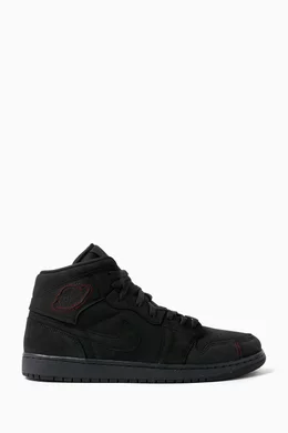 Buy Jordan Black Air Jordan SE Craft Mid-top Sneakers in Leather