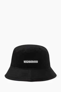 NEIGHBORHOOD EMBROIDERY BUCKET HAT