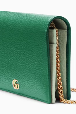 Gucci Marmont Mini Chain Wallet Marmont Chain Bag Buy Gucci Green