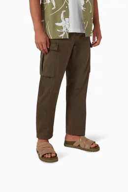 Buy Tommy Hilfiger Neutral Elevated Criss-cross Sandals in Suede