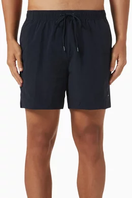 Buy Tommy Hilfiger Blue Medium Swim Shorts in Recycled Polyester