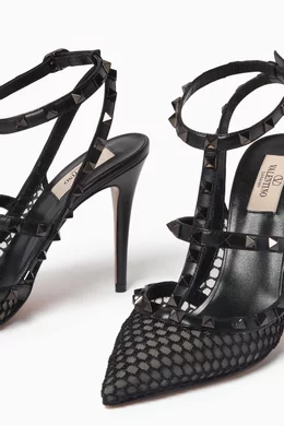 Buy Valentino Garavani Black Valentino Garavani Rockstud 100